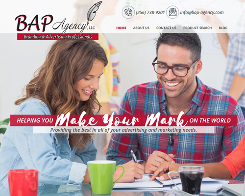 BAP Agency Custom Website