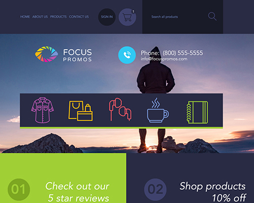 Focus Promo Custom Website